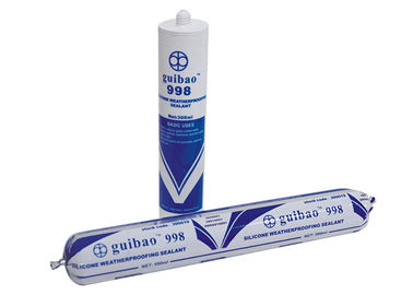 calidad Goma uniforme de la clase 35 blancos del sellante del silicón de la prenda impermeable de la pared de cortina fábrica